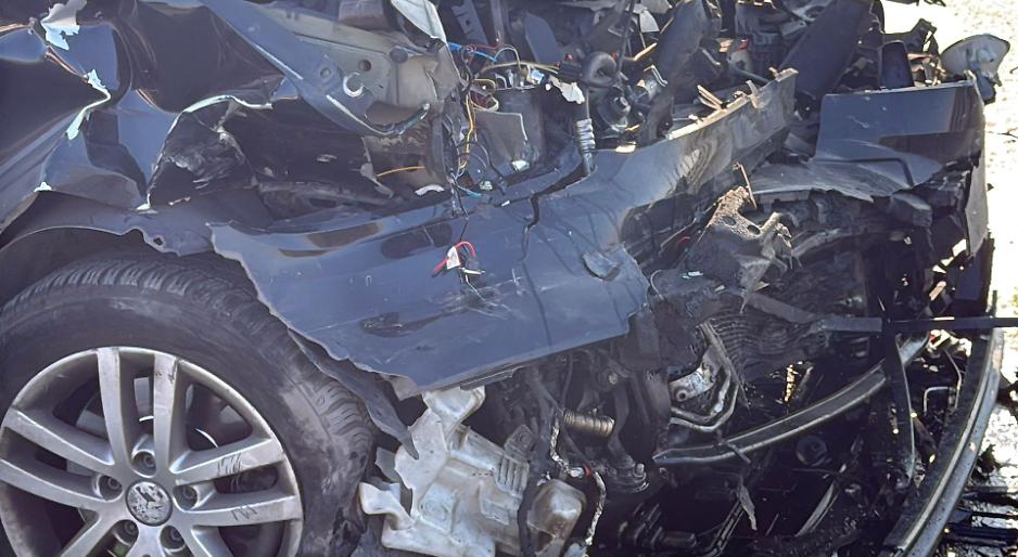 Carambola sulla Taranto-Grottaglie, 4 feriti e strada bloccata- foto di Francesco Manfuso