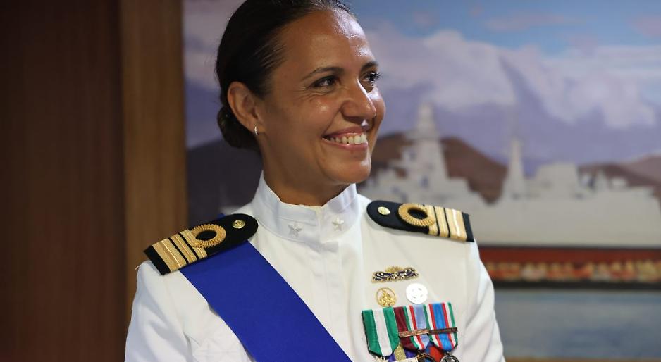 La Comandante Sara Vinci - foto di messaggeromarittimo.it