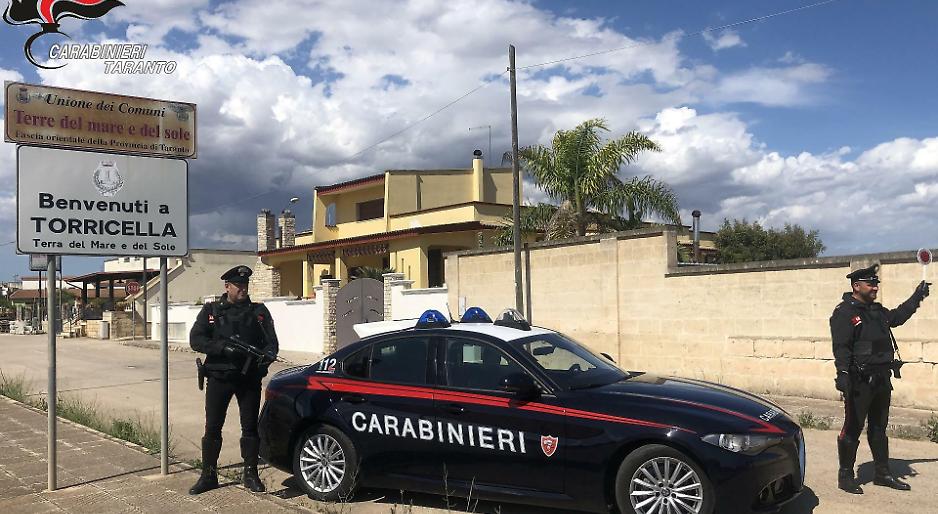 I carabinieri a Torricella