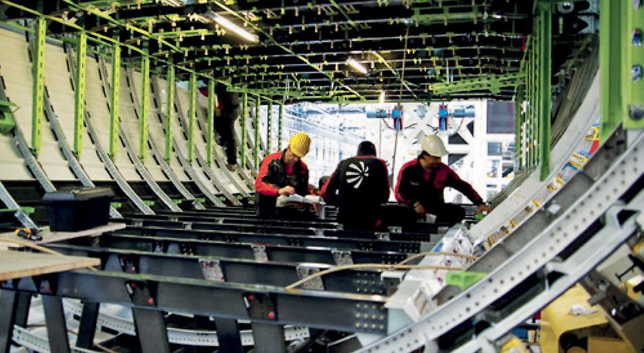 Stop alle attivit&agrave; in Aerostrutture: 2 ore di sciopero nel luogo simbolo dello stabilimento