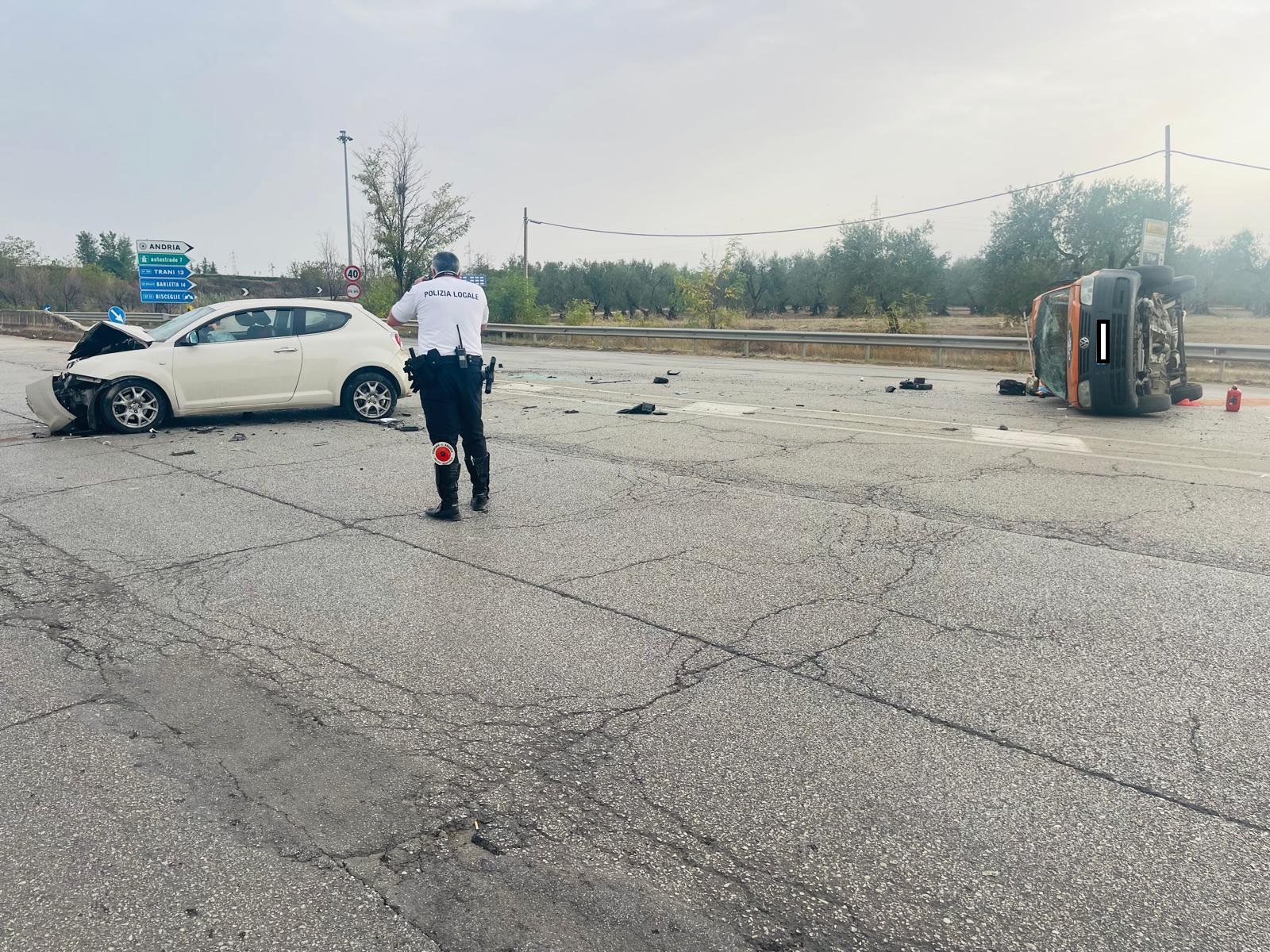 Incidente sulla ex 98 ad Andria