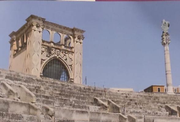L'anfiteatro romano in piazza Sant'Oronzo a Lecce