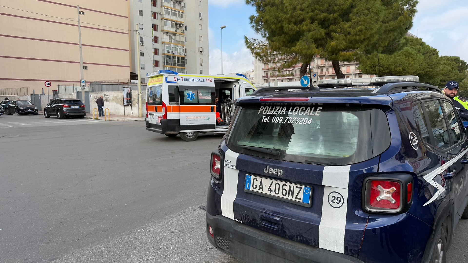 Il luogo dell'incidente - foto di Francesco Manfuso