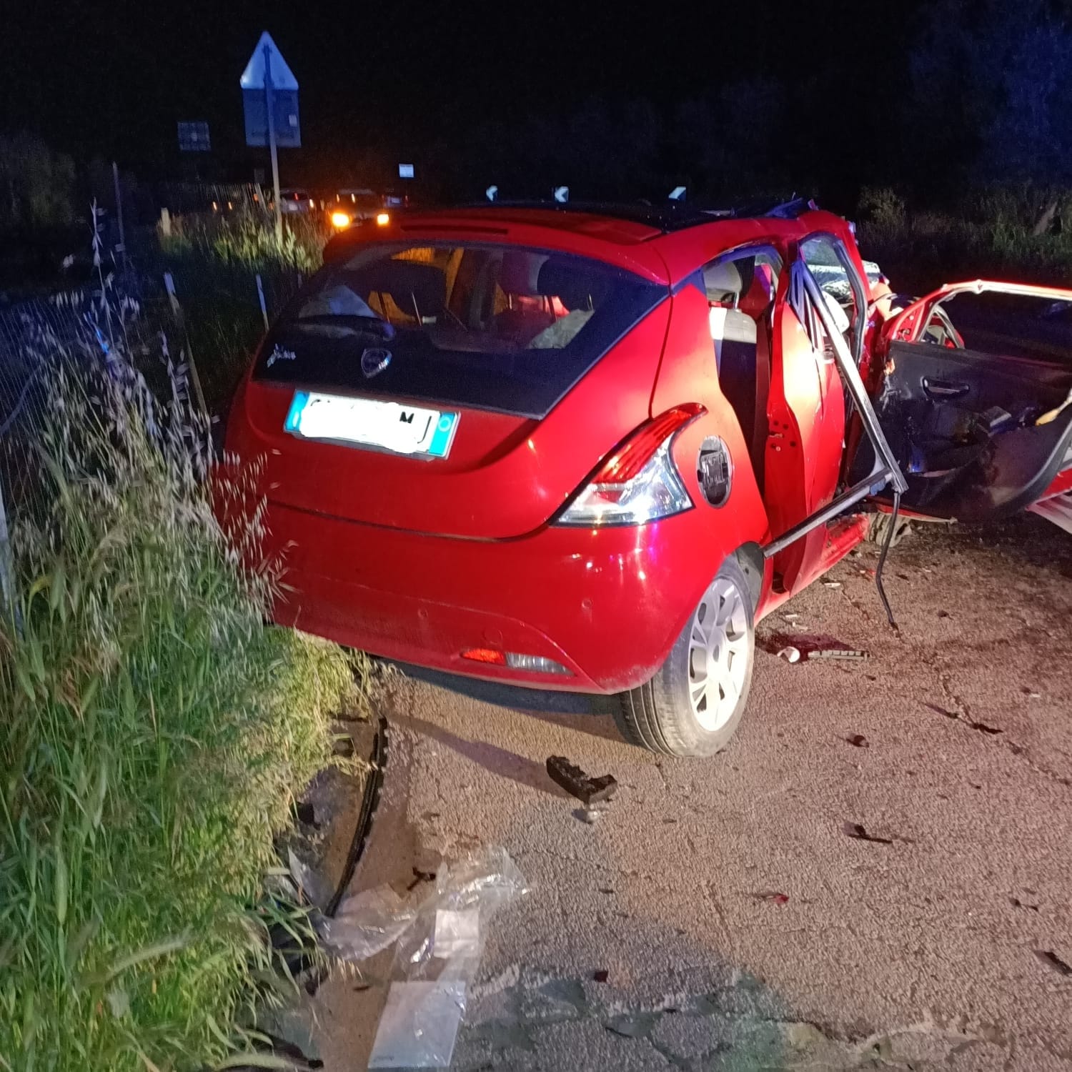 Incidente sulla Andria-Bisceglie, due morti e due feriti - foto Vigili del Fuoco