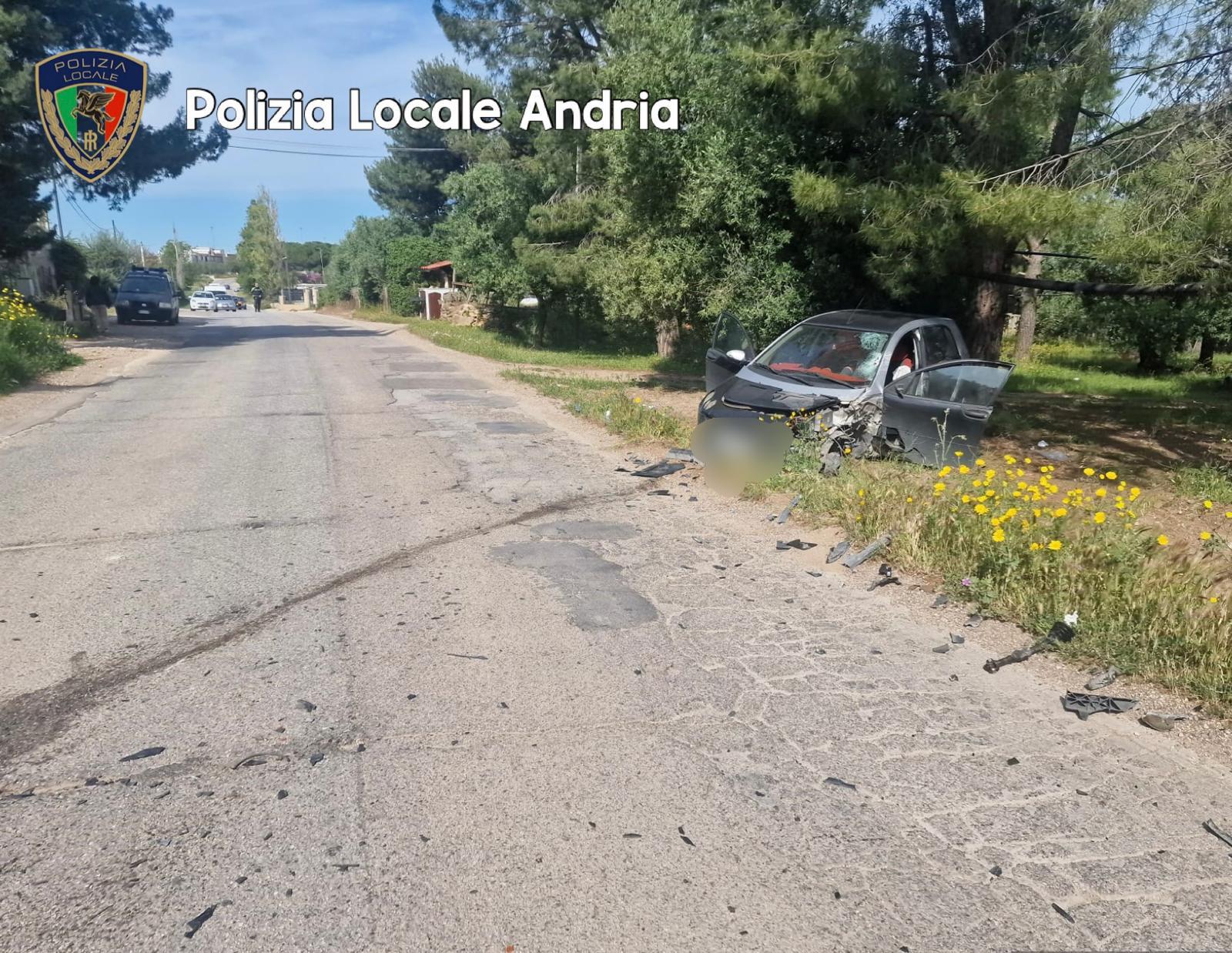 L'incidente sulla Andria-Bisceglie