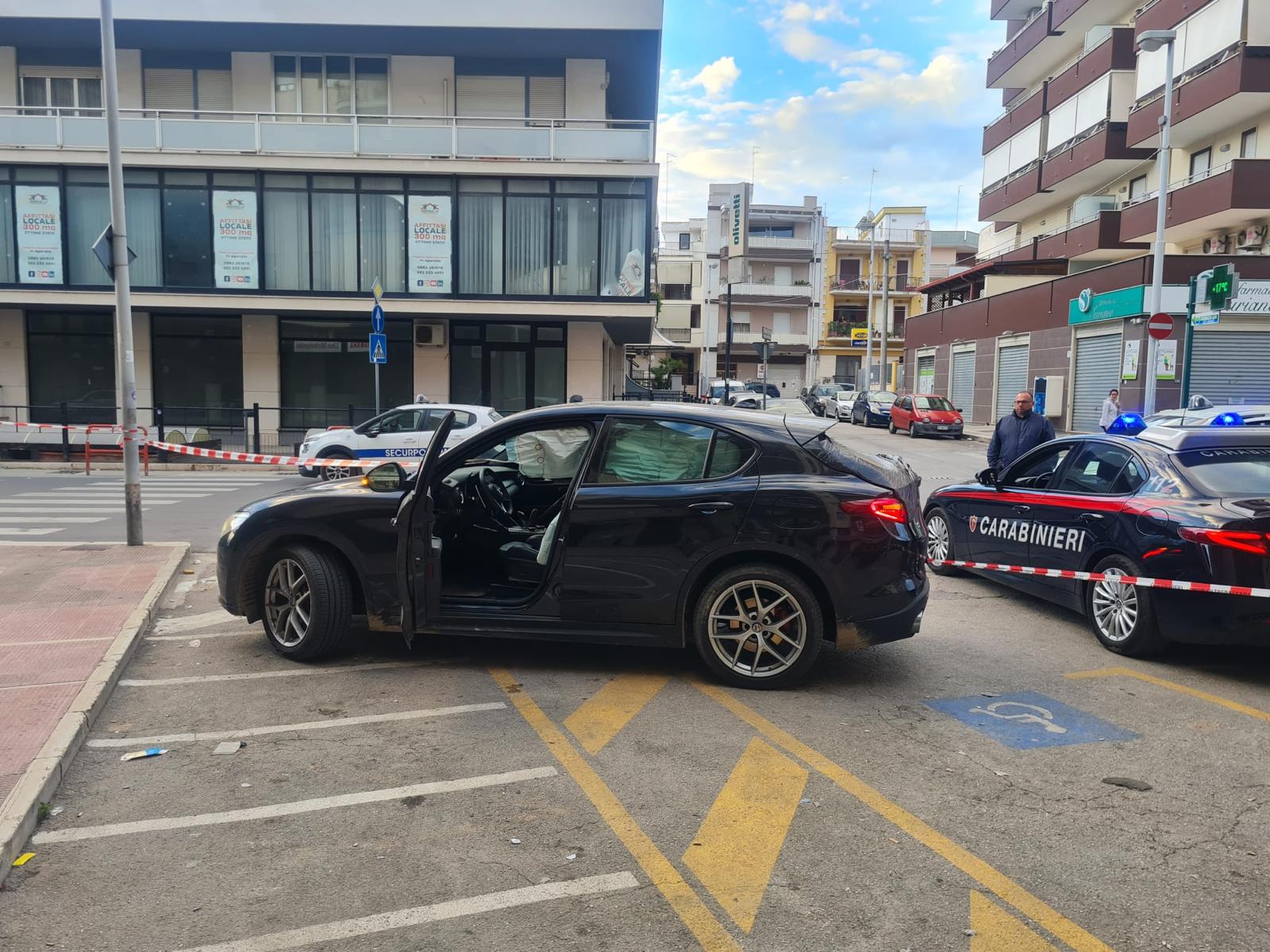 Assalto al Postamat di via Trani ad Andria